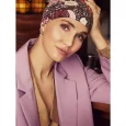 Yoga turbante oncológico estampado House of Christine