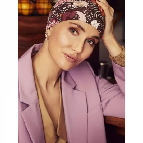 01_Yoga Turban | Garden Pinks