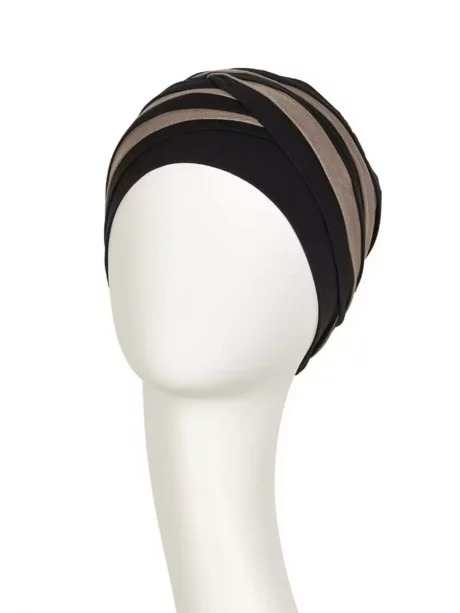 Shanti Turban | Black:Brown _01